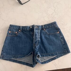 Parke Denim Mini Shorts